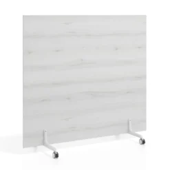Biombo separador pared móvil Hover en melamina, posición horizontal, alto 140cm
