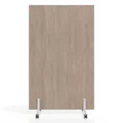 Biombo separador pared móvil Hover en melamina, posición vertical, ancho 100cm