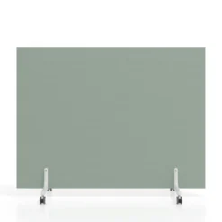 Biombo separador pared móvil Hover en melamina, posición horizontal, alto 120cm