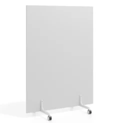 Biombo separador pared móvil Hover en melamina, posición vertical, ancho 120cm