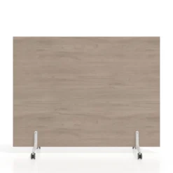 Biombo separador pared móvil Hover en melamina, posición horizontal, alto 120cm