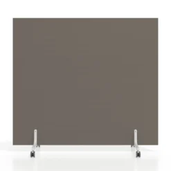 Biombo separador pared móvil Hover en melamina, posición horizontal, alto 140cm