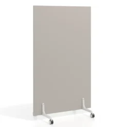 Biombo separador pared móvil Hover en melamina, posición vertical, ancho 100cm