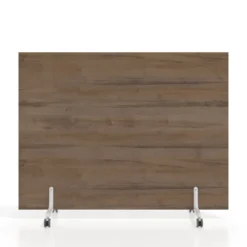 Biombo separador pared móvil Hover en melamina, posición horizontal, alto 120cm