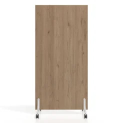 Biombo separador pared móvil Hover en melamina, posición vertical, ancho 80cm