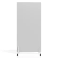 Biombo separador pared móvil Hover en melamina, posición vertical, ancho 80cm