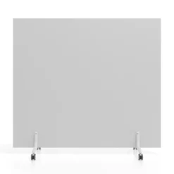 Biombo separador pared móvil Hover en melamina, posición horizontal, alto 140cm
