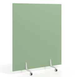 Biombo separador pared móvil Hover en melamina, posición vertical, ancho 140cm