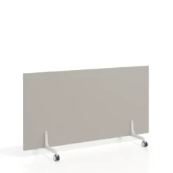 Biombo separador pared móvil Hover en melamina, posición horizontal, alto 80cm