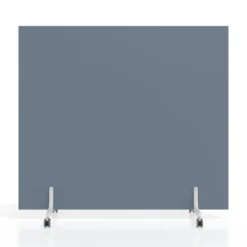 Biombo separador pared móvil Hover en melamina, posición horizontal, alto 140cm