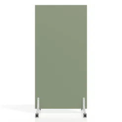 Biombo separador pared móvil Hover en melamina, posición vertical, ancho 80cm