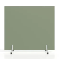 Biombo separador pared móvil Hover en melamina, posición horizontal, alto 140cm