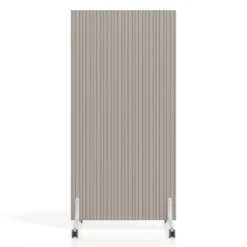 Biombo separador pared móvil Hover en melamina, posición vertical, ancho 80cm