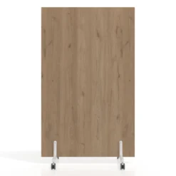 Biombo separador pared móvil Hover en melamina, posición vertical, ancho 100cm
