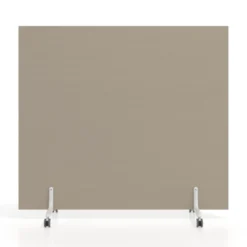 Biombo separador pared móvil Hover en melamina, posición horizontal, alto 140cm