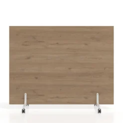 Biombo separador pared móvil Hover en melamina, posición horizontal, alto 120cm