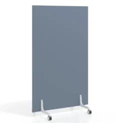 Biombo separador pared móvil Hover en melamina, posición vertical, ancho 100cm