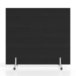Biombo separador pared móvil Hover en melamina, posición horizontal, alto 140cm