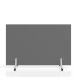 Biombo separador pared móvil Hover en melamina, posición horizontal, alto 100cm