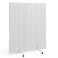 Biombo separador pared móvil Hover en melamina, posición vertical, ancho 140cm