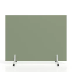 Biombo separador pared móvil Hover en melamina, posición horizontal, alto 120cm
