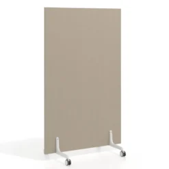 Biombo separador pared móvil Hover en melamina, posición vertical, ancho 100cm