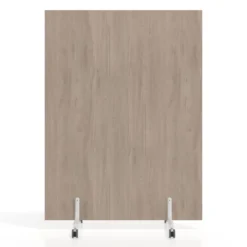 Biombo separador pared móvil Hover en melamina, posición vertical, ancho 120cm