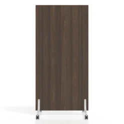 Biombo separador pared móvil Hover en melamina, posición vertical, ancho 80cm