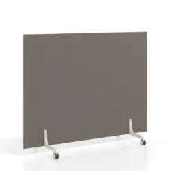 Biombo separador pared móvil Hover en melamina, posición vertical, ancho 120cm
