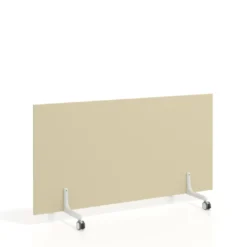 Biombo separador pared móvil Hover en melamina, posición vertical, ancho 80cm