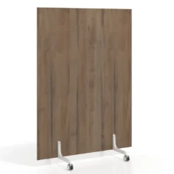 Biombo separador pared móvil Hover en melamina, posición horizontal, alto 140cm