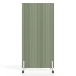 Biombo separador pared móvil Hover en melamina, posición vertical, ancho 80cm