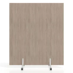 Biombo separador pared móvil Hover en melamina, posición horizontal, alto 80cm