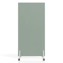 Biombo separador pared móvil Hover en melamina, posición vertical, ancho 80cm