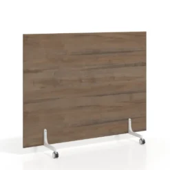 Biombo separador pared móvil Hover en melamina, posición horizontal, alto 140cm