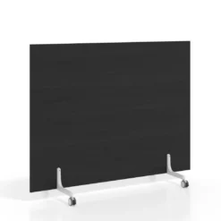 Biombo separador pared móvil Hover en melamina, posición horizontal, alto 120cm