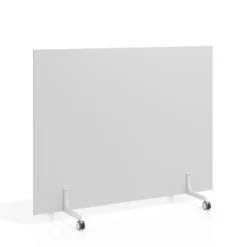 Biombo separador pared móvil Hover en melamina, posición horizontal, alto 120cm