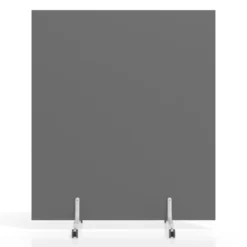 Biombo separador pared móvil Hover en melamina, posición horizontal, alto 100cm