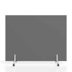 Biombo separador pared móvil Hover en melamina, posición horizontal, alto 140cm