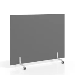 Biombo separador pared móvil Hover en melamina, posición horizontal, alto 140cm
