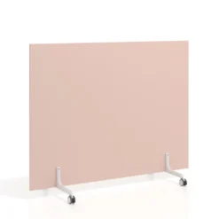 Biombo separador pared móvil Hover en melamina, posición horizontal, alto 120cm