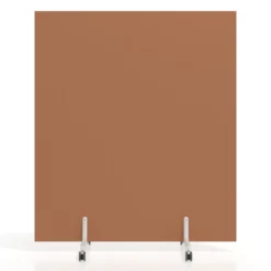 Biombo separador pared móvil Hover en melamina, posición horizontal, alto 100cm
