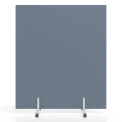 Biombo separador pared móvil Hover en melamina, posición horizontal, alto 100cm