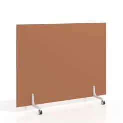 Biombo separador pared móvil Hover en melamina, posición horizontal, alto 120cm