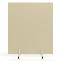 Biombo separador pared móvil Hover en melamina, posición horizontal, alto 100cm