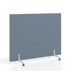 Biombo separador pared móvil Hover en melamina, posición horizontal, alto 120cm