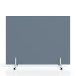 Biombo separador pared móvil Hover en melamina, posición horizontal, alto 120cm