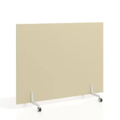 Biombo separador pared móvil Hover en melamina, posición horizontal, alto 120cm