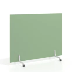 Biombo separador pared móvil Hover en melamina, posición horizontal, alto 120cm