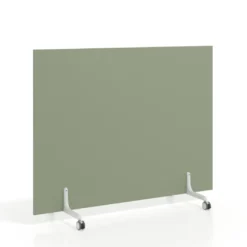 Biombo separador pared móvil Hover en melamina, posición horizontal, alto 120cm